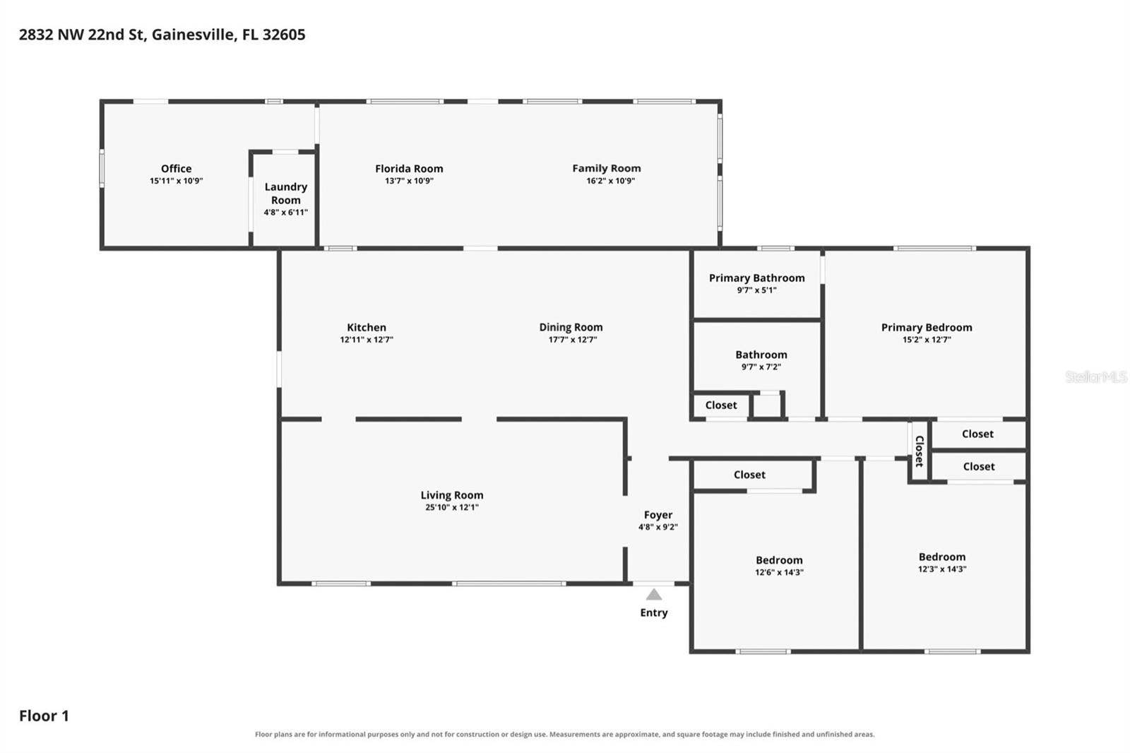 2832 NW 22ND STREET, Gainesville, FL 32605