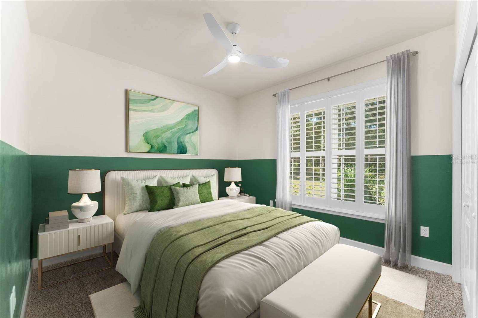 8499 NE 8TH PLACE, High Springs, FL 32643 Bedroom 3 (Virtually staged)