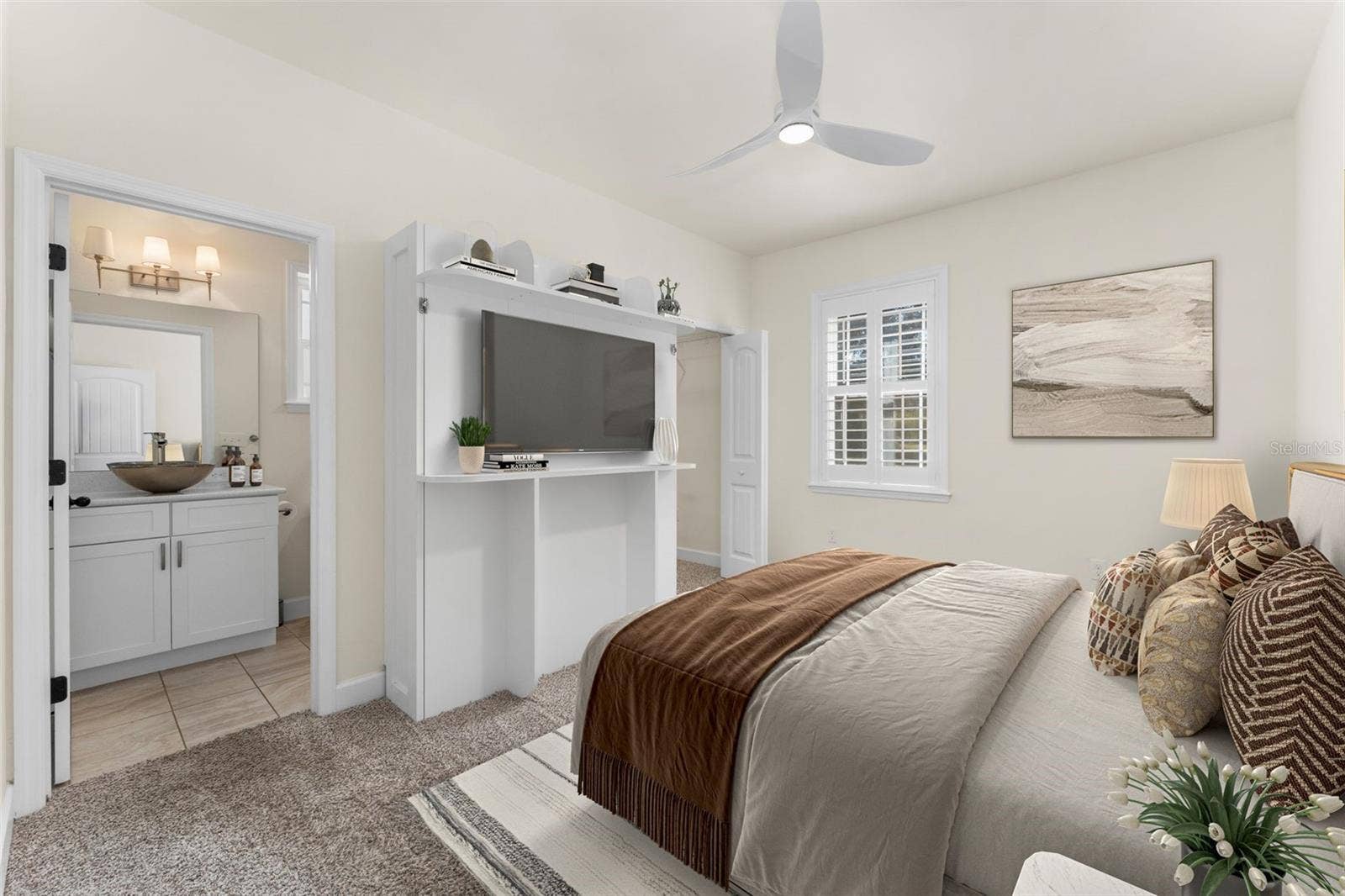 8499 NE 8TH PLACE, High Springs, FL 32643 Bedroom 2 includes murphy bed