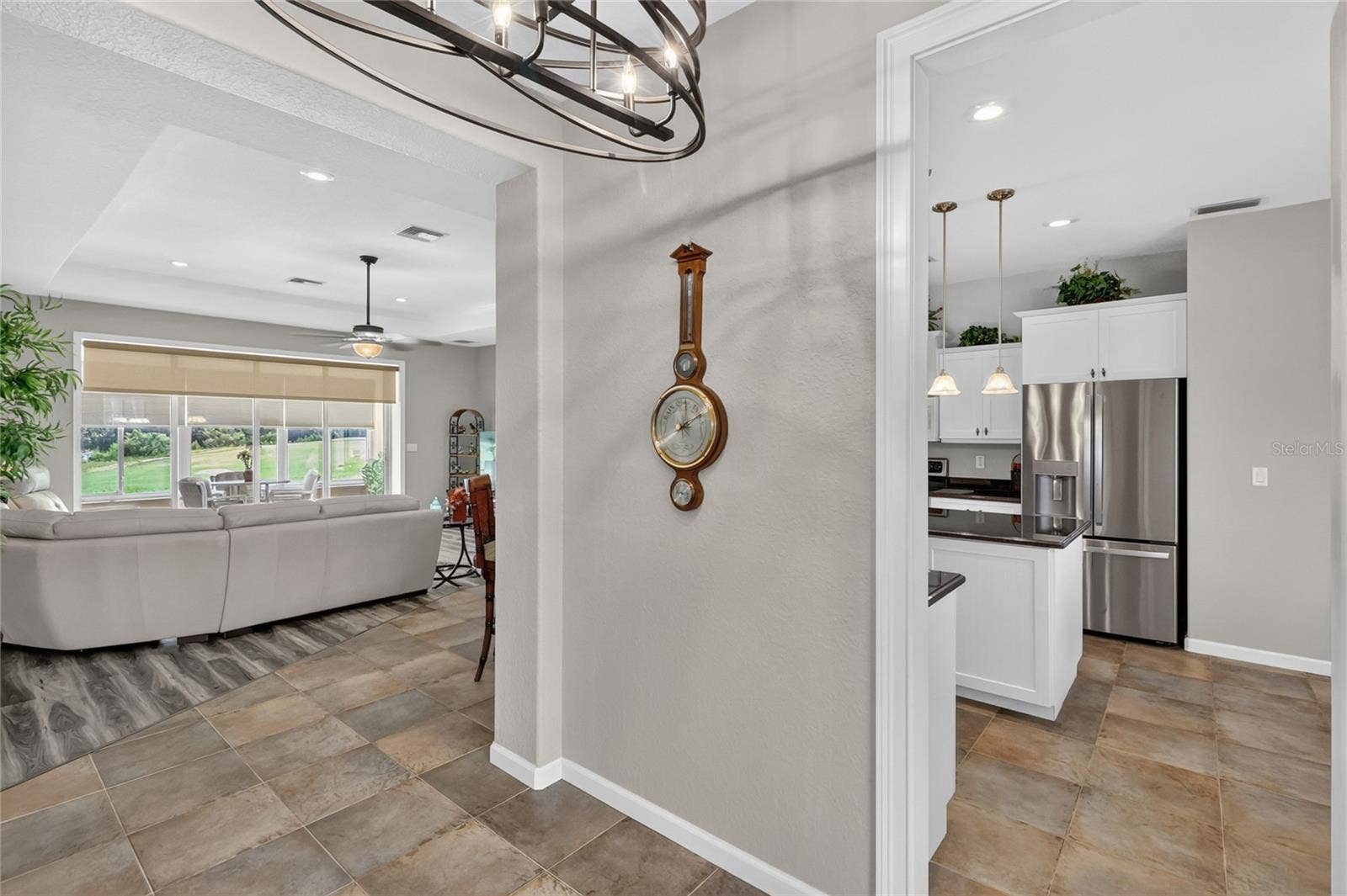 Foyer going into Living Room