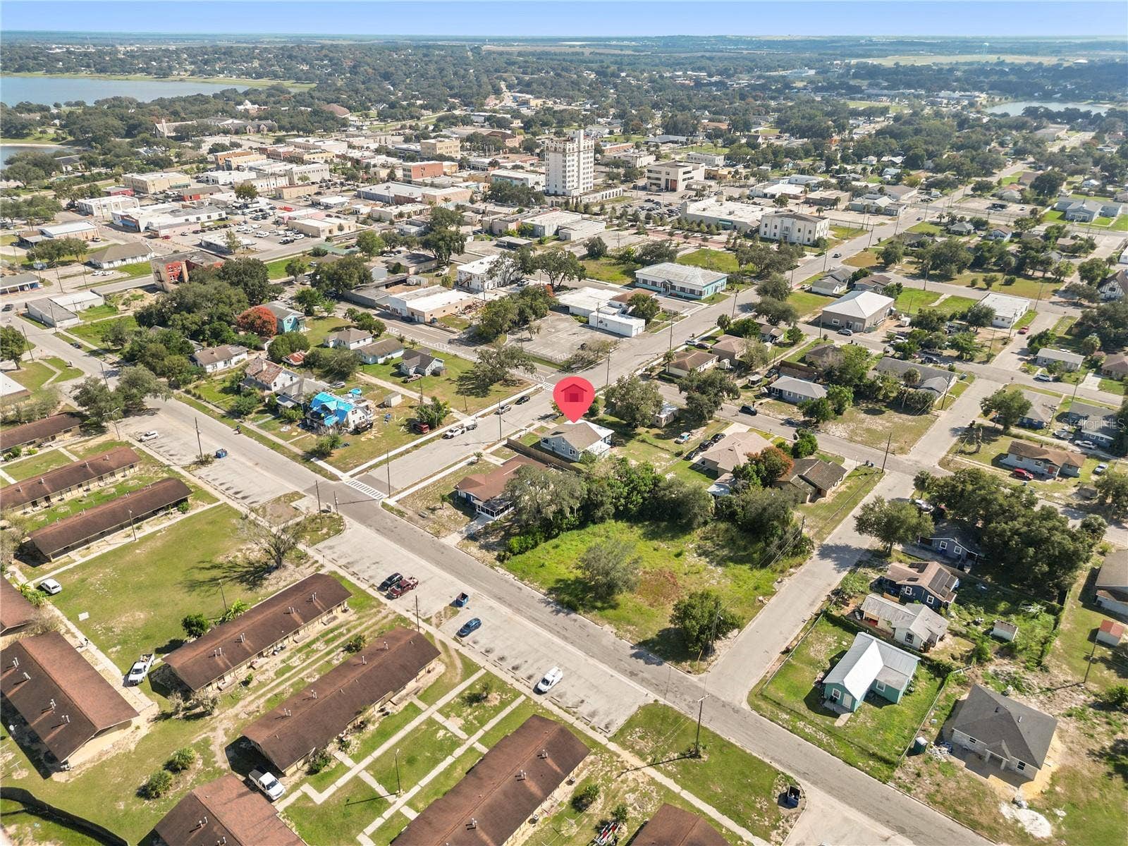 403 N WETMORE STREET, Lake Wales, FL 33853 Aerial view of the area