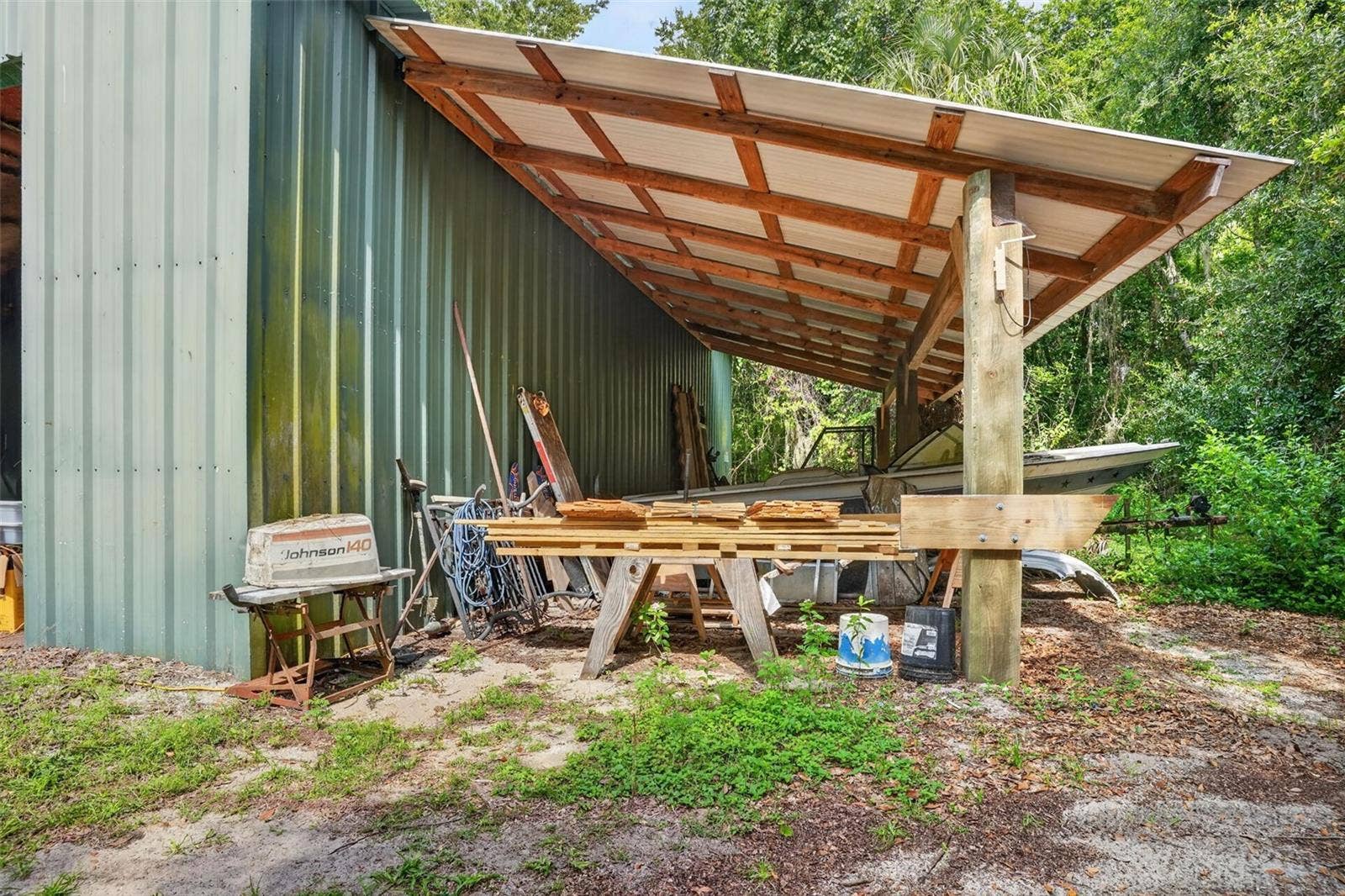 7950 BANNON FISH CAMP ROAD, Haines City, FL 33844 METAL BUILDING PERGOLA BANNON ISLAND L4961212