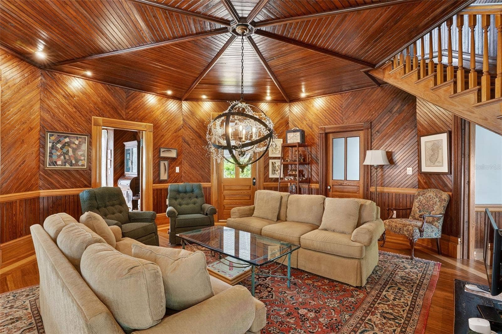 7950 BANNON FISH CAMP ROAD, Haines City, FL 33844 GAME ROOM WITH RECLAIMED WOOD FROM THE 1800'S BANNON ISLAND L4961212