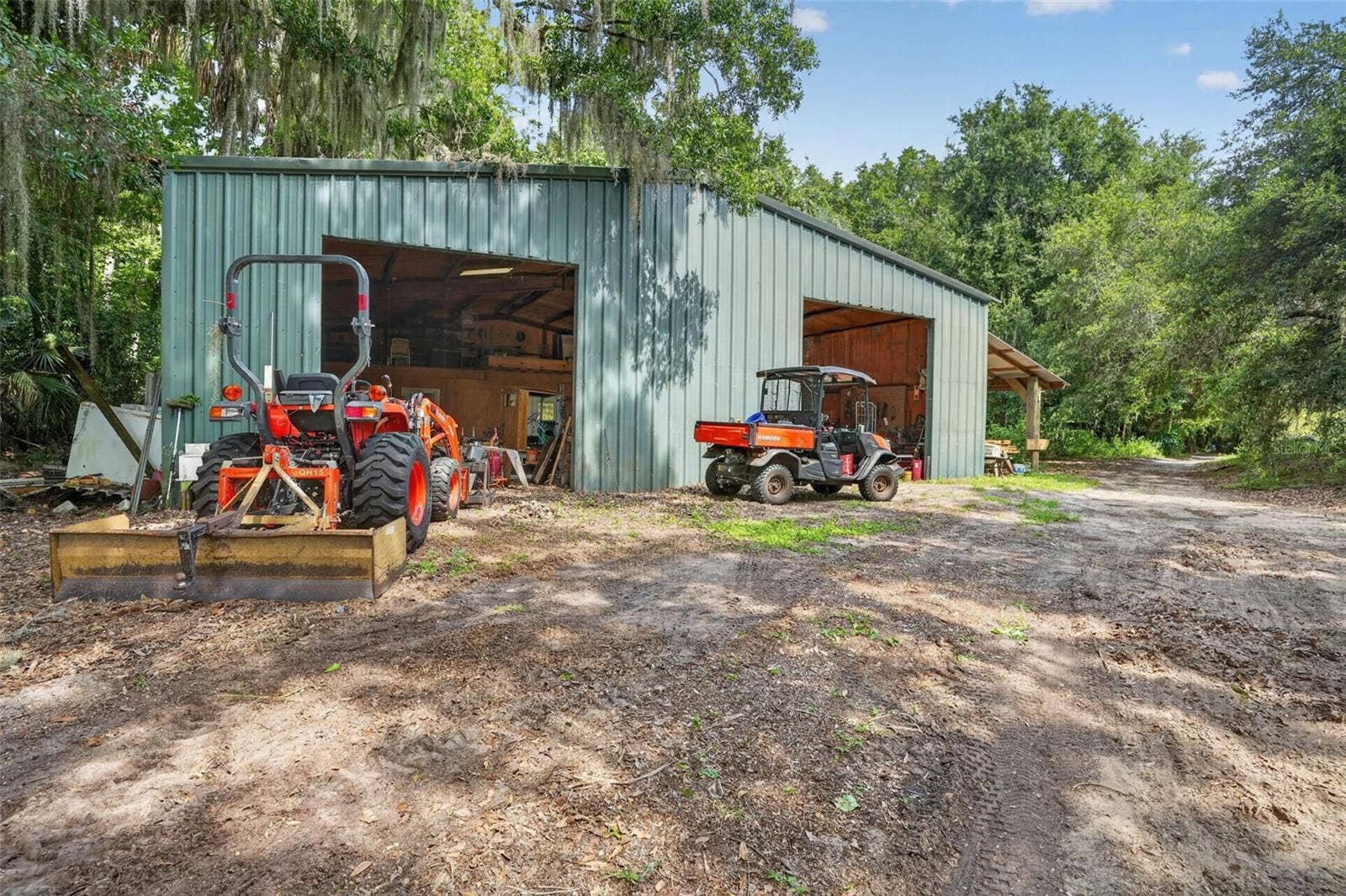 7950 BANNON FISH CAMP ROAD, Haines City, FL 33844 50X50 CLIMATE CONTROLLED METAL BARN WORK SHOP BANNON ISLAND L4961212