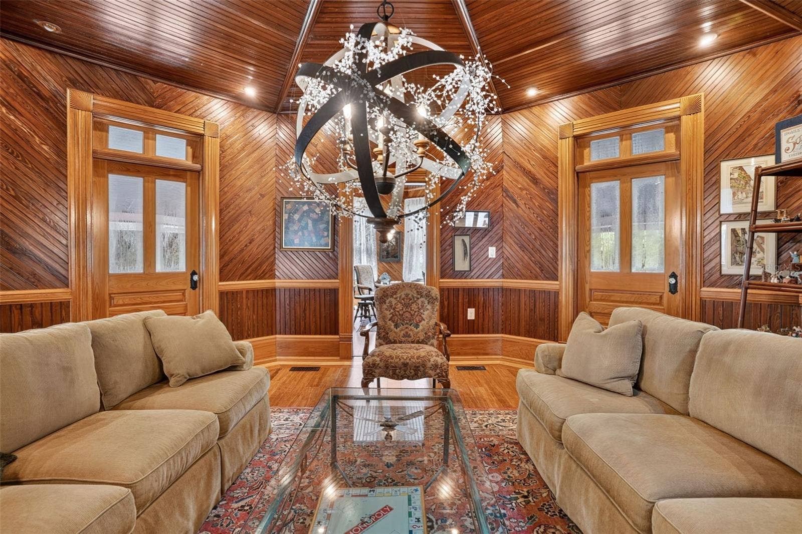 7950 BANNON FISH CAMP ROAD, Haines City, FL 33844 GAME ROOM WITH MASTER CARPENTRY AND SPHERICAL CHANDELIERBANNON ISLAND L4961212