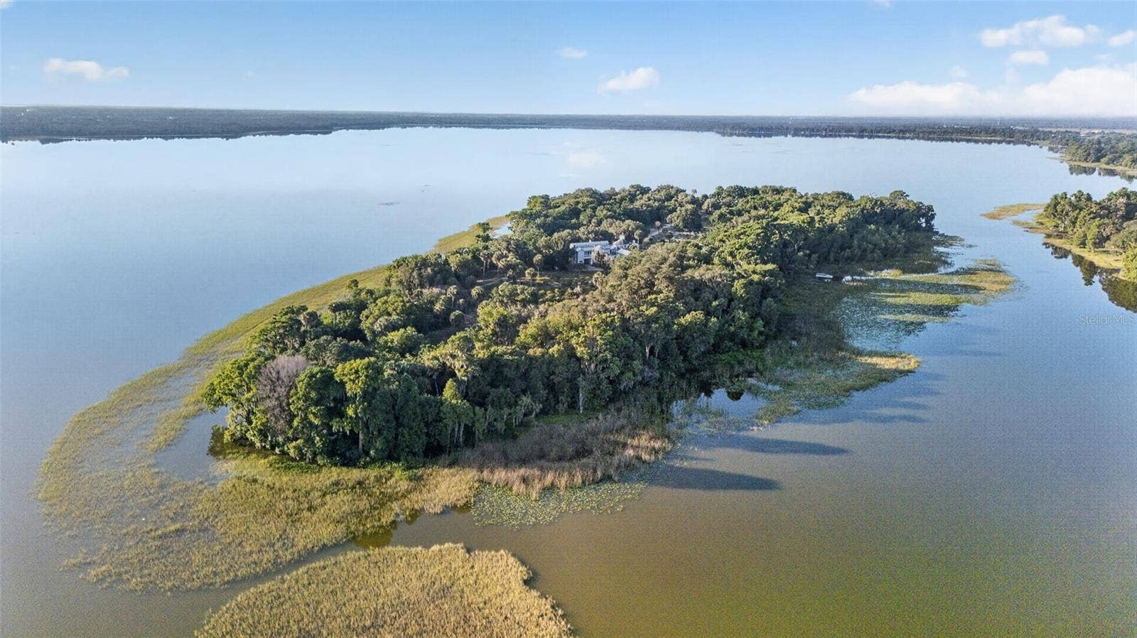 7950 BANNON FISH CAMP ROAD, Haines City, FL 33844 BANNON ISLAND AERIAL SOUTH PERSPECTIVE L4961212