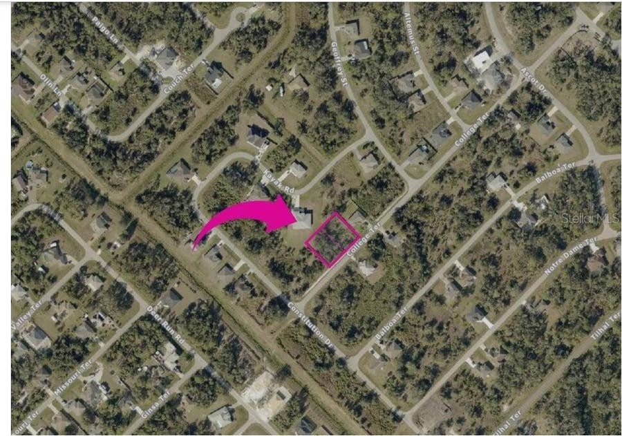 Property photo for 0 COLLEGE TERRACE, North Port, FL