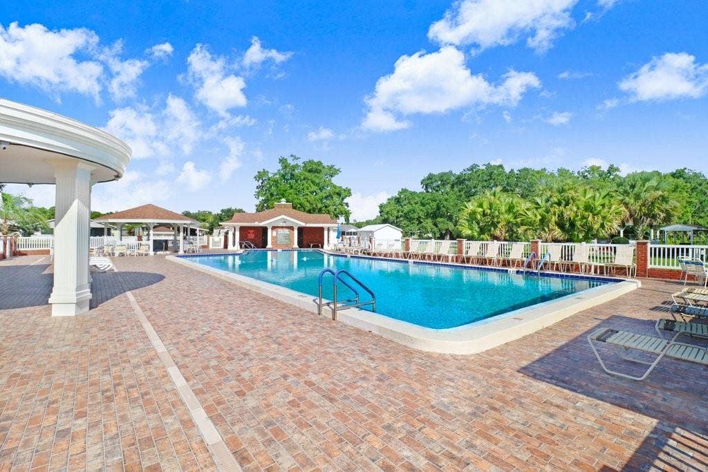 Pool area