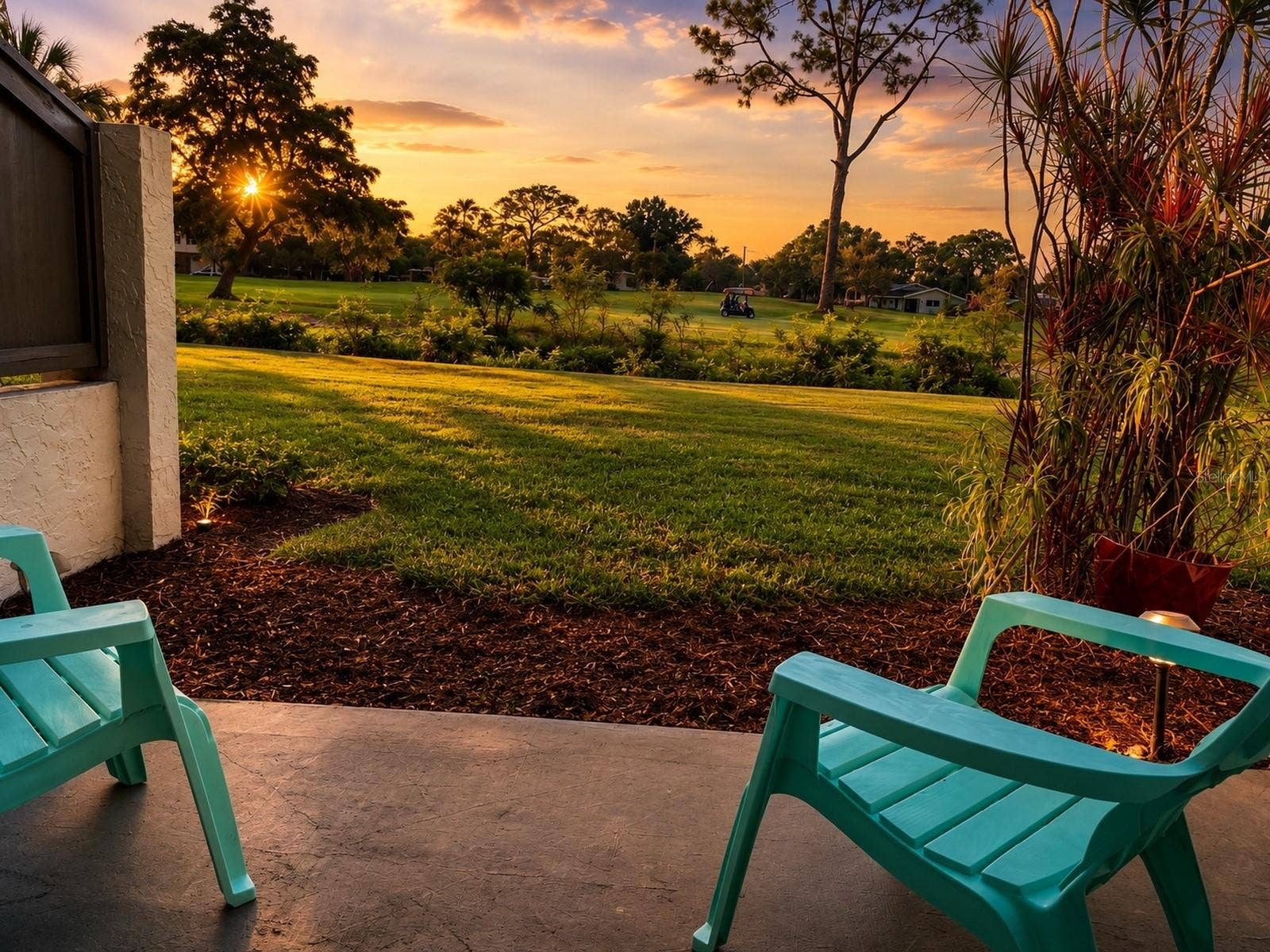 2117 LAKEWOOD CLUB DRIVE S, #7-N, St Petersburg, FL 33712 Patio View of the Golf Course