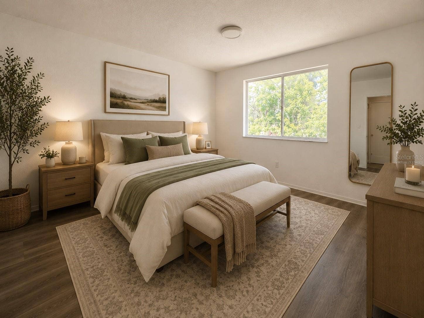 1700 6TH STREET NW, #A38, Winter Haven, FL 33881 Virtually staged Primary Bedroom