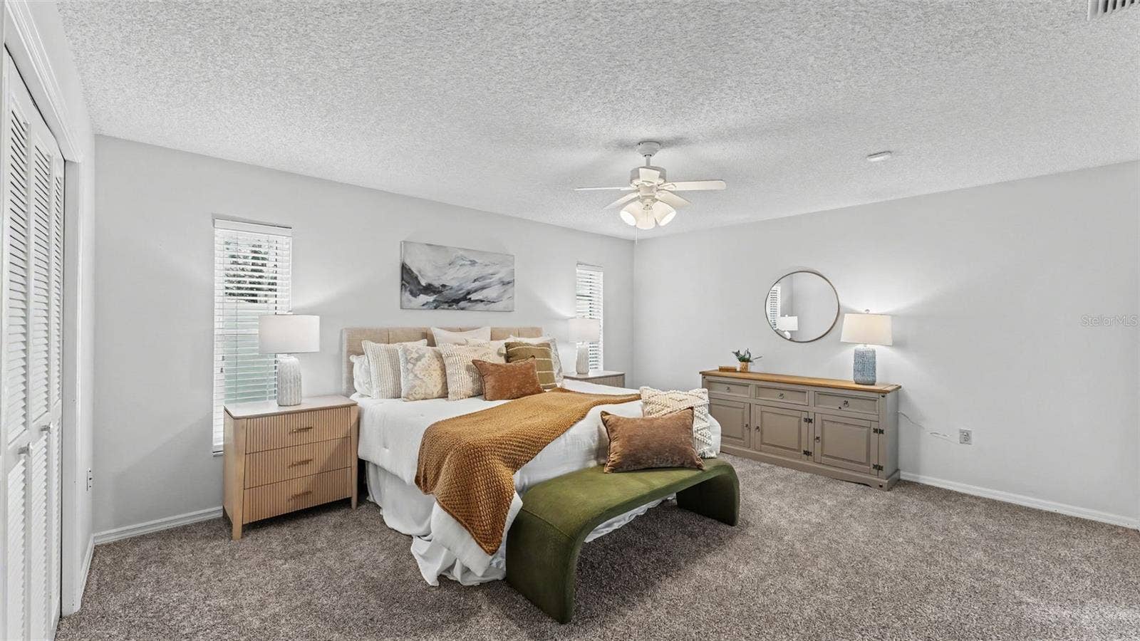 Primary bedroom suite