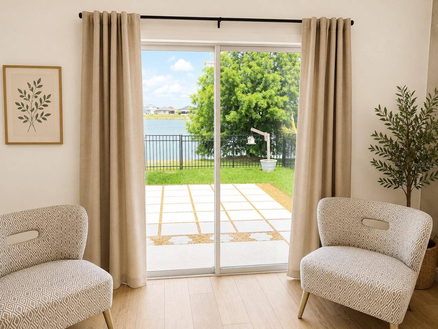 5267 WHITE EGRET LANE, Lakeland, FL 33811 backyard access from master bedroom