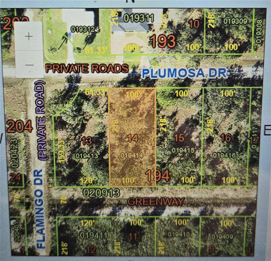Property photo for 0 PLUMOSA DRIVE, Indian Lake Estates, FL