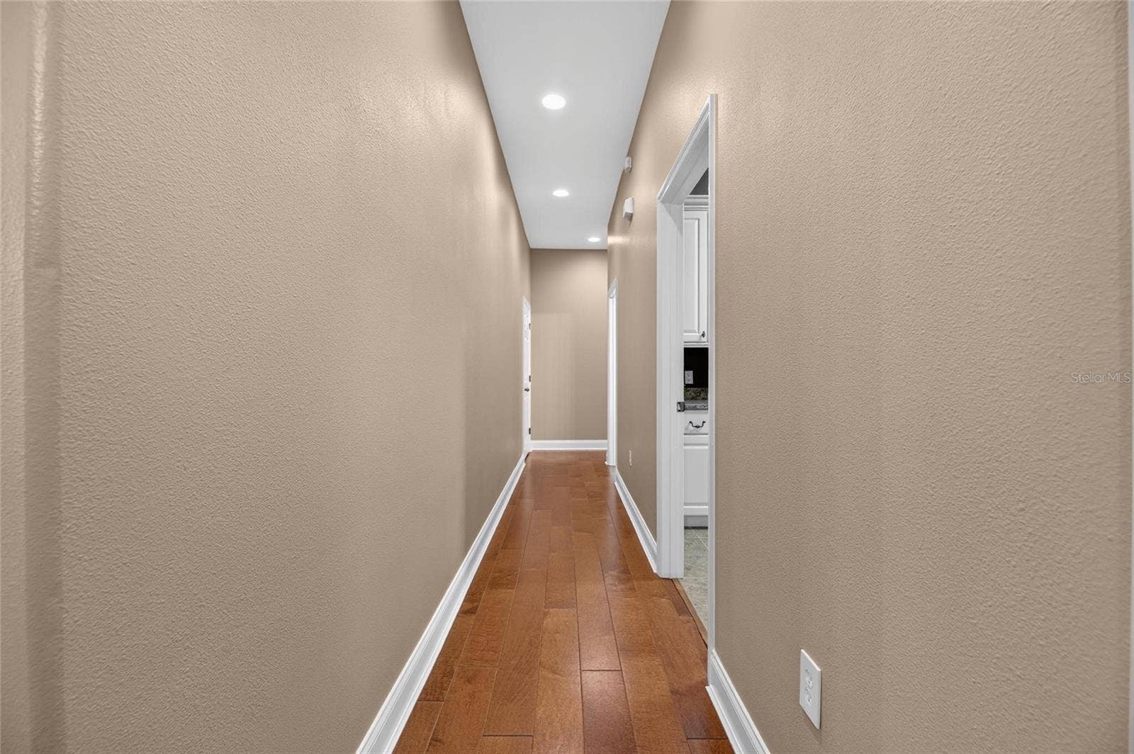 6408 WALKERS GLEN DRIVE, Lakeland, FL 33813 Hallway going down to guest suite
