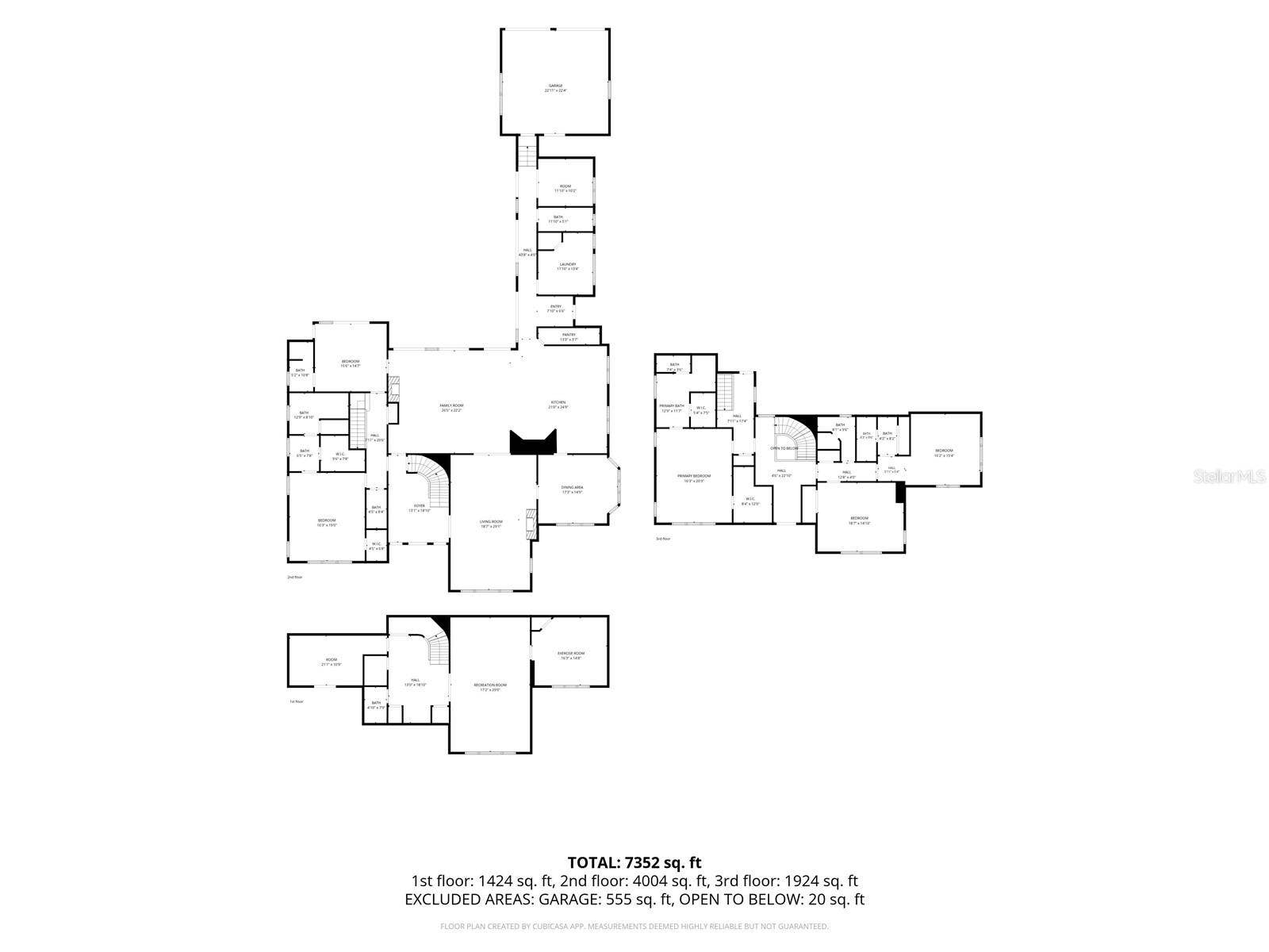 995 LAKE HOLLINGSWORTH DRIVE, Lakeland, FL 33803 Full House Floor Plan
