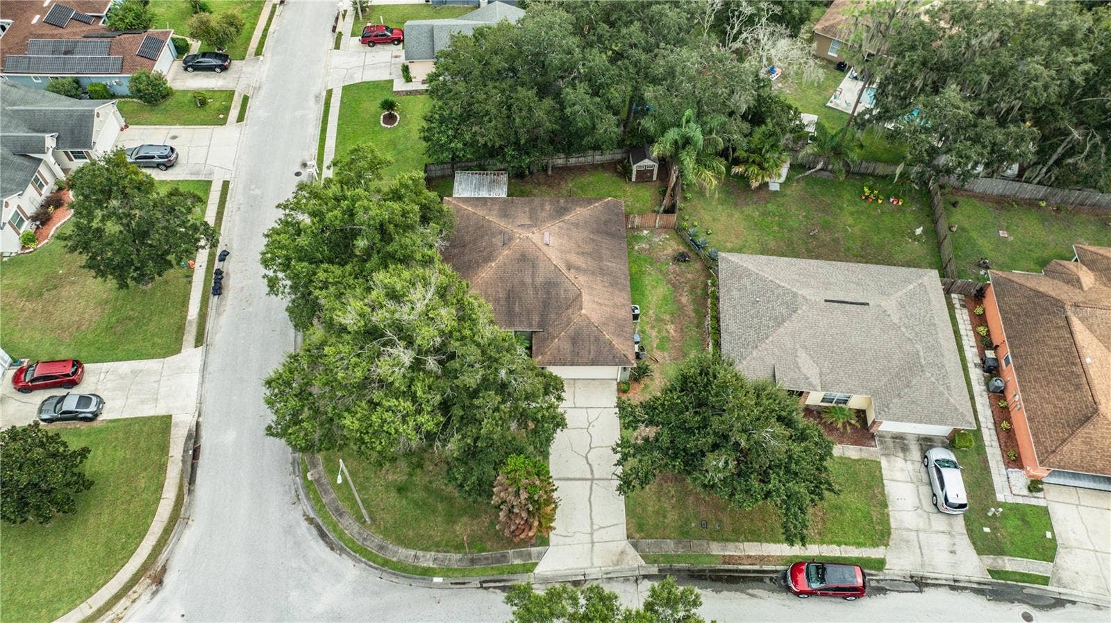 2746 SUNDANCE CIRCLE, Mulberry, FL 33860 Aerial Corner Lot View