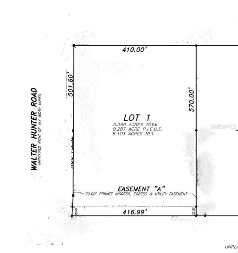 WALTER HUNTER ROAD, #Lot 1, Lithia, FL 33547