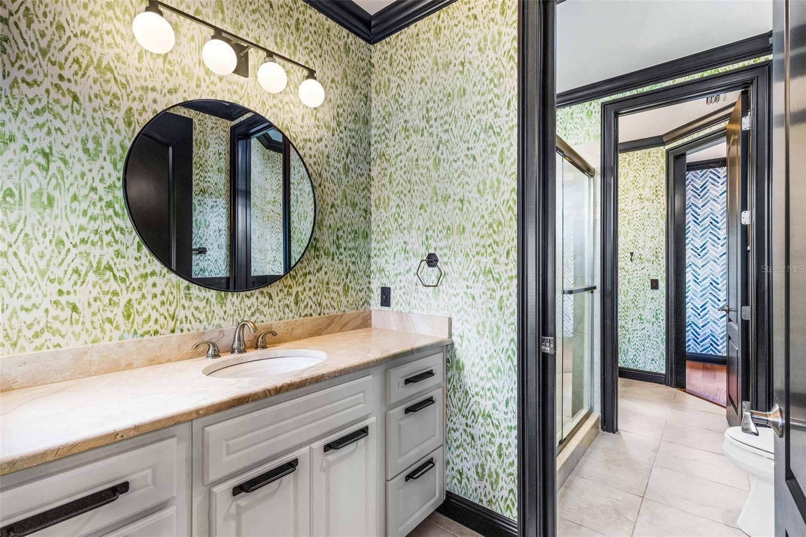 2734 BELLERIVE DRIVE, Lakeland, FL 33803 a private bathroom vanity area to the shared "J & J" bathroom.