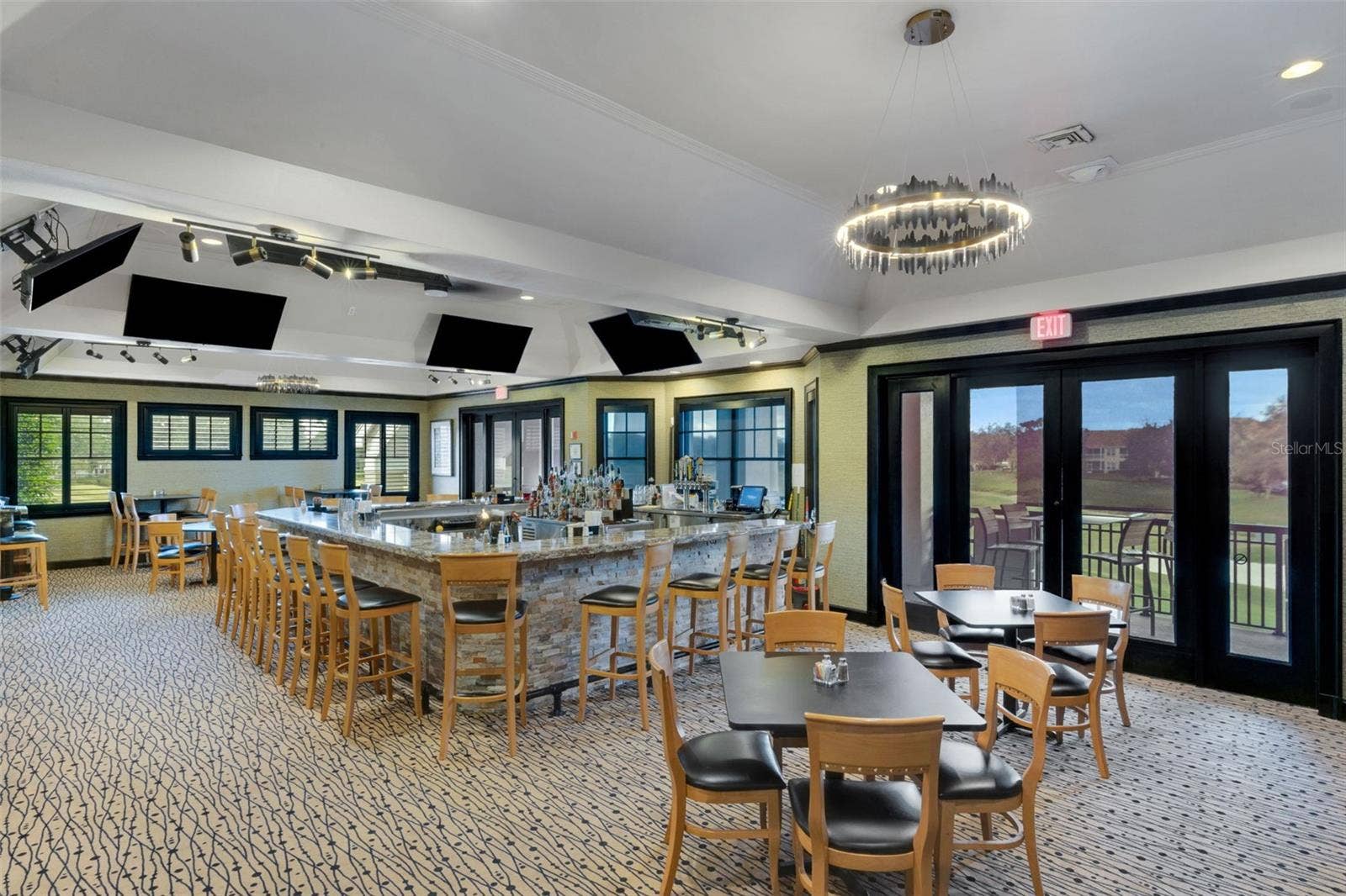 2734 BELLERIVE DRIVE, Lakeland, FL 33803 a sports bar where members can relax and unwind after golf, tennis or pickleball.