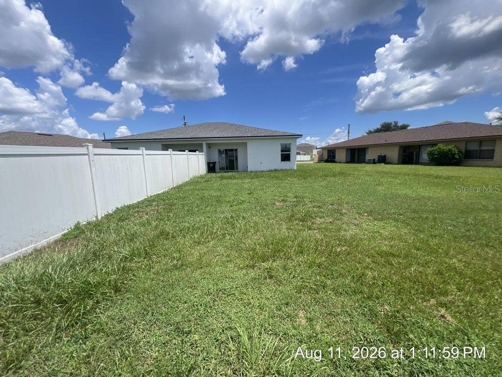 625 BITTERN COURT, #A & B, Poinciana, FL 34759 Separate Backyards