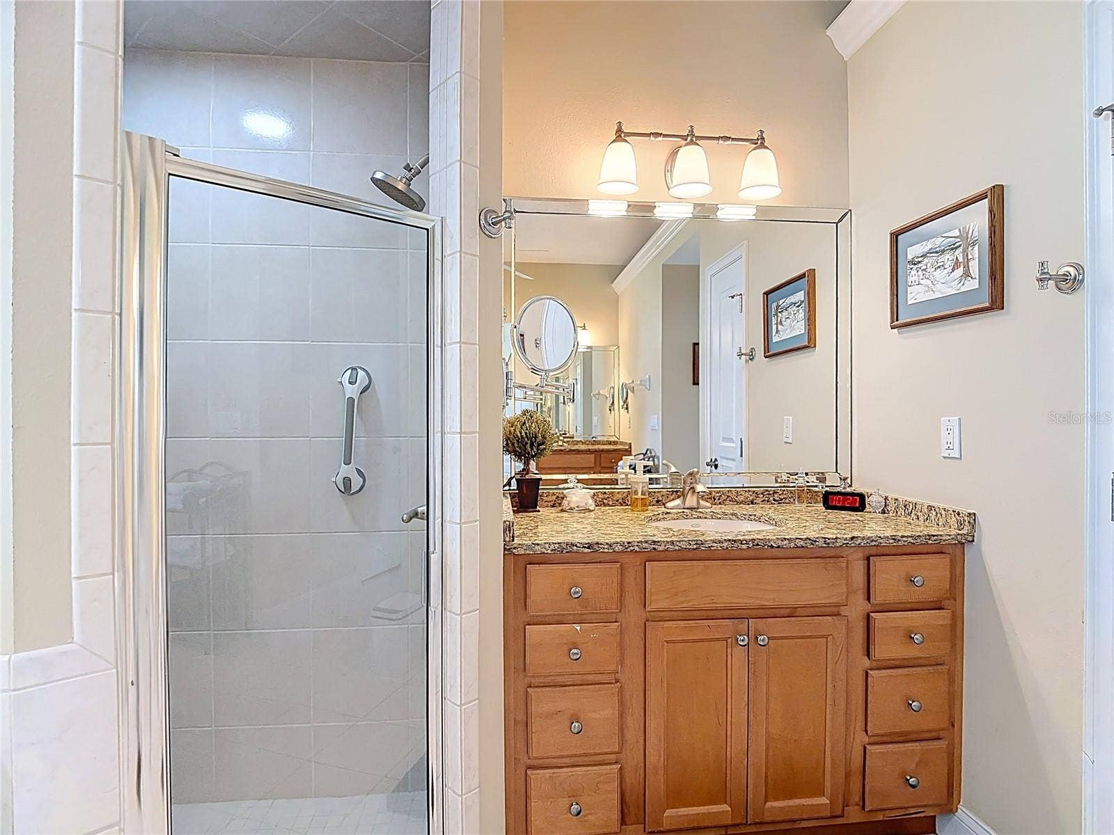 Primary Bathroom also has walk-in shower