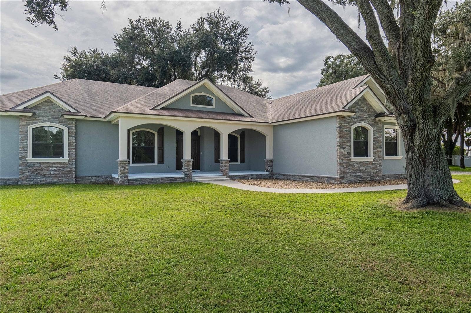 Freshly painted exterior