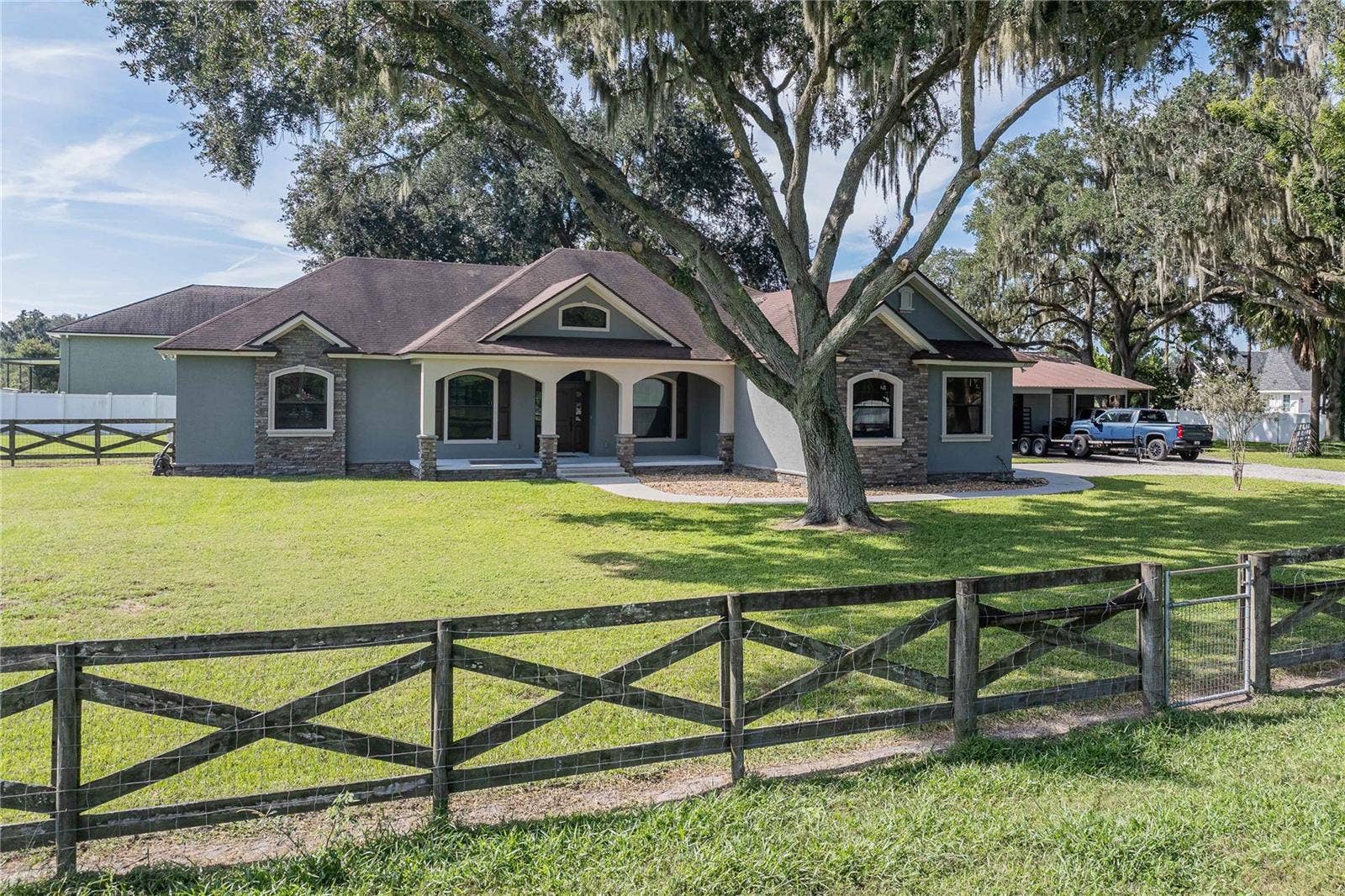 Front view of home