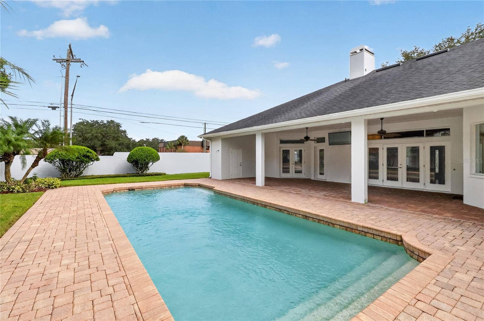 Large Deck around Swimming Pool