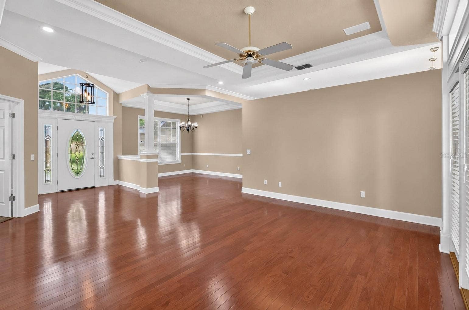 Family Room and Dining Room View