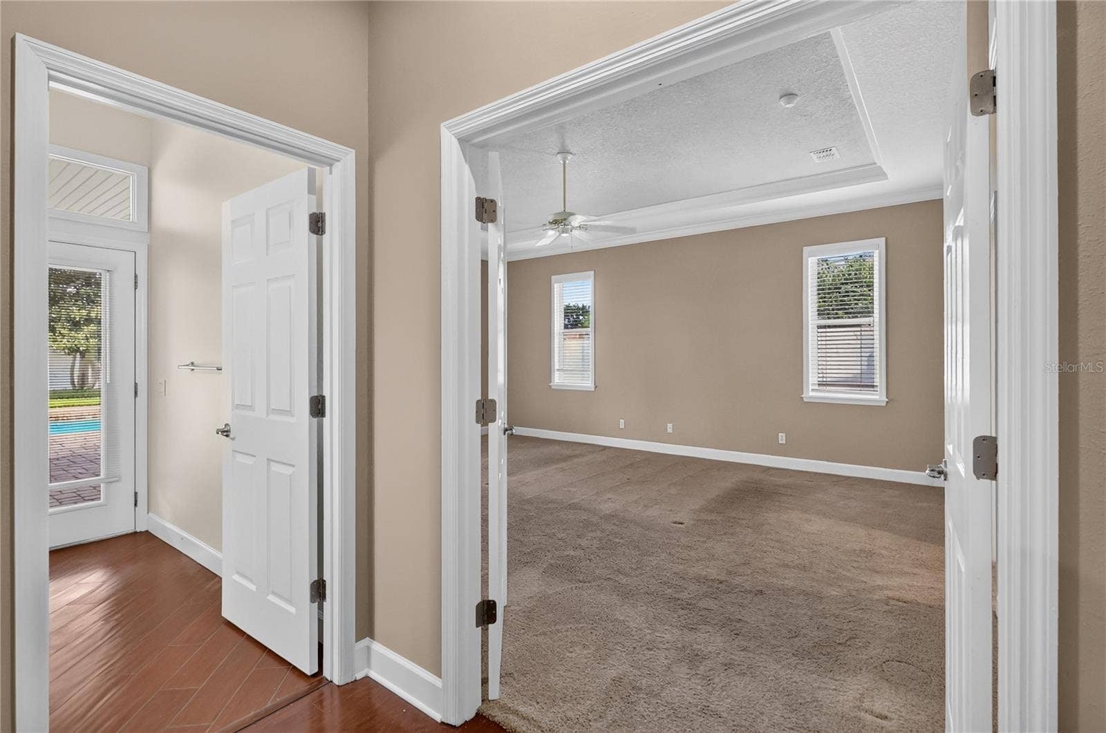 Entrance into Master Bedroom
