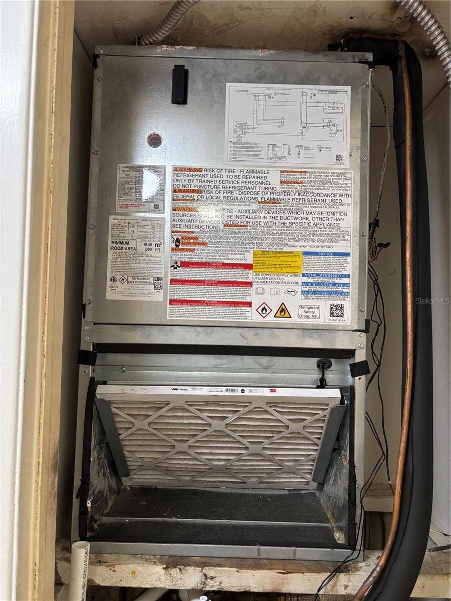 4022 TUMBLE WOOD TRAIL, #101, Tampa, FL 33613 Air Handler