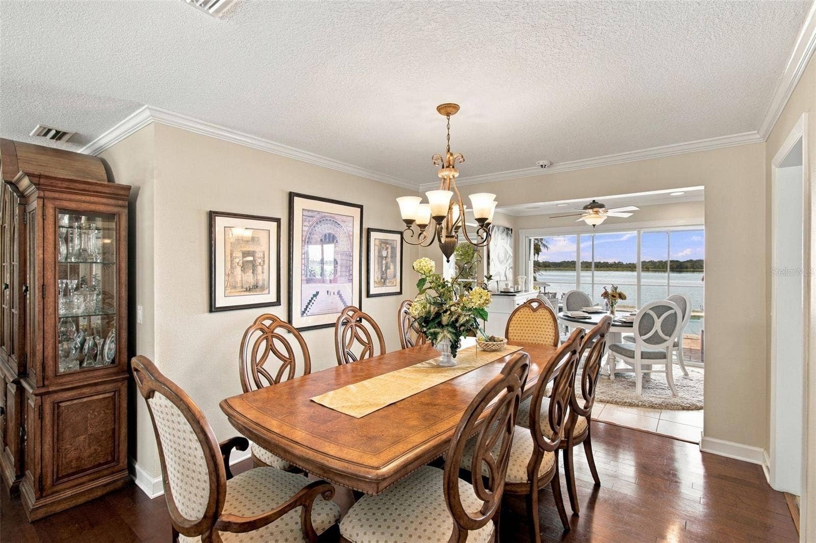 1921 MANOR CIRCLE SE, Winter Haven, FL 33880 Lakeview formal dining room