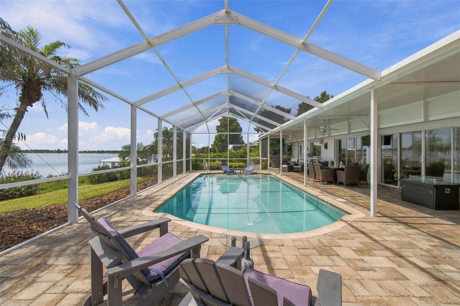 1921 MANOR CIRCLE SE, Winter Haven, FL 33880 Screen enclosed pool