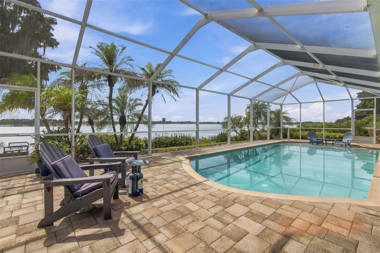 1921 MANOR CIRCLE SE, Winter Haven, FL 33880 Screen enclosed pool