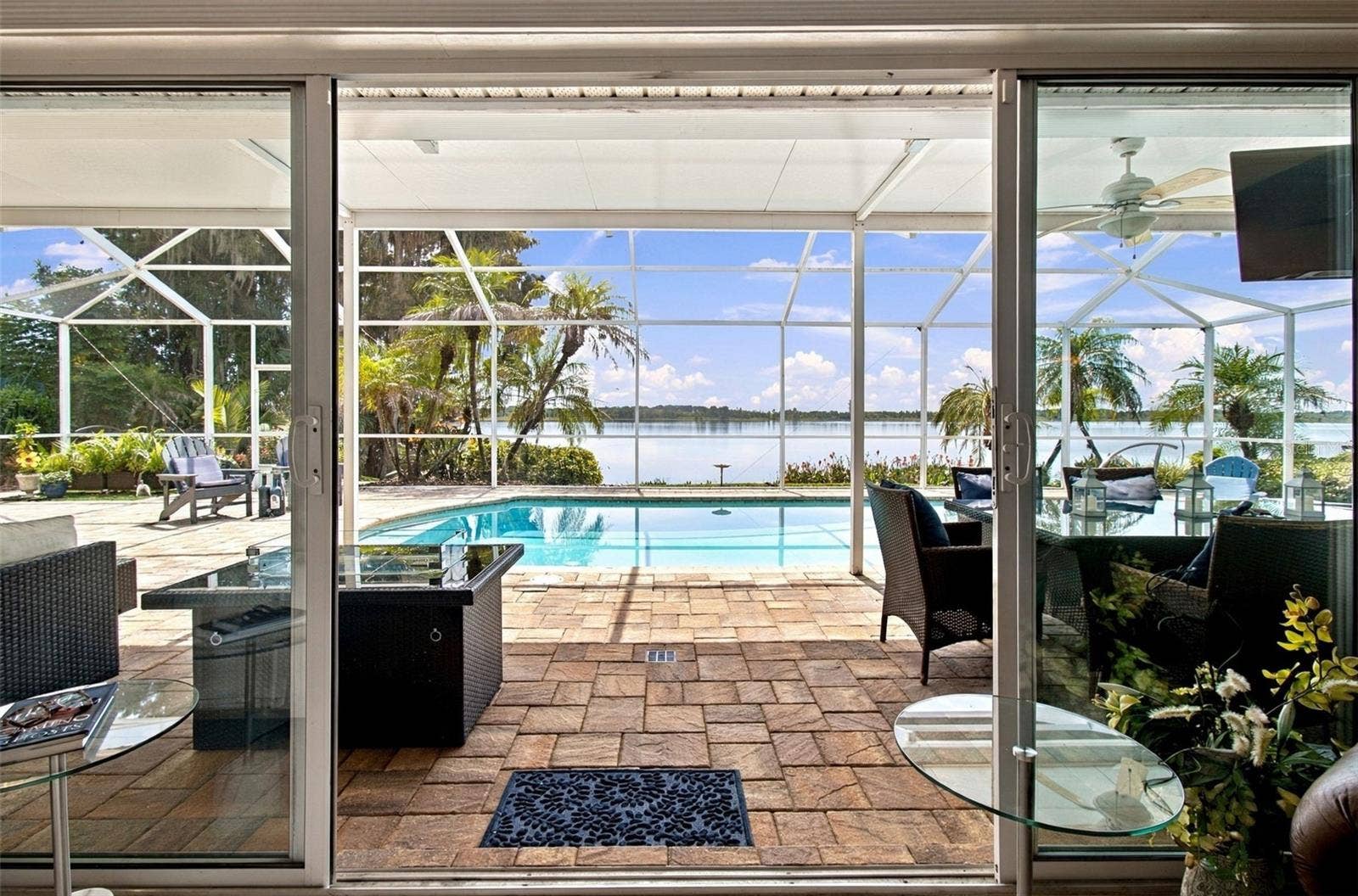 1921 MANOR CIRCLE SE, Winter Haven, FL 33880 Lanai/Pool/Lake
