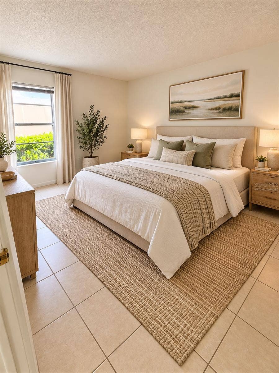 14417 HANGING MOSS CIRCLE, #102, Tampa, FL 33613 Virtually Staged Primary Bedroom