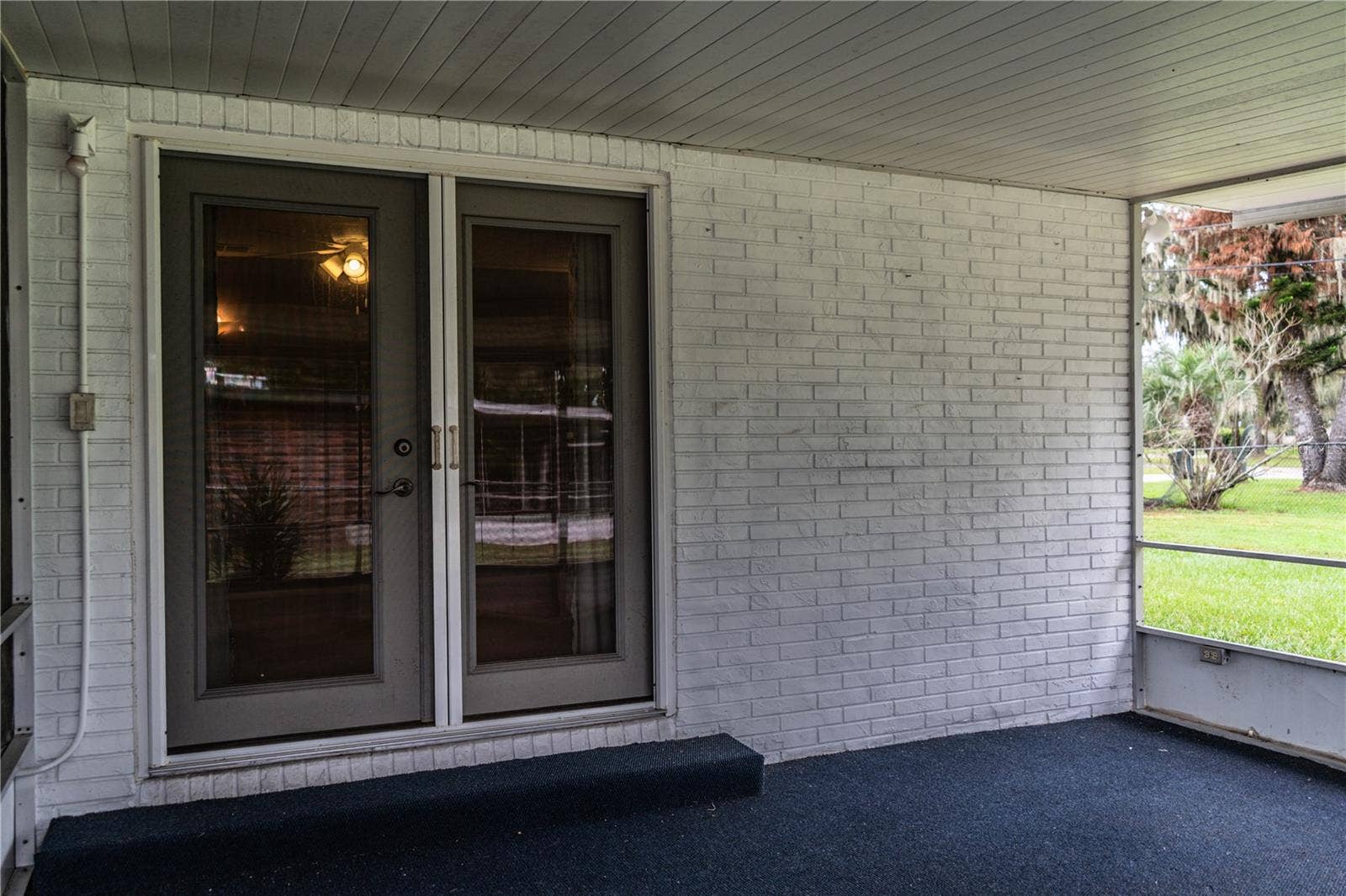 975 E MANN ROAD, Bartow, FL 33830 French doors from family room to porch
