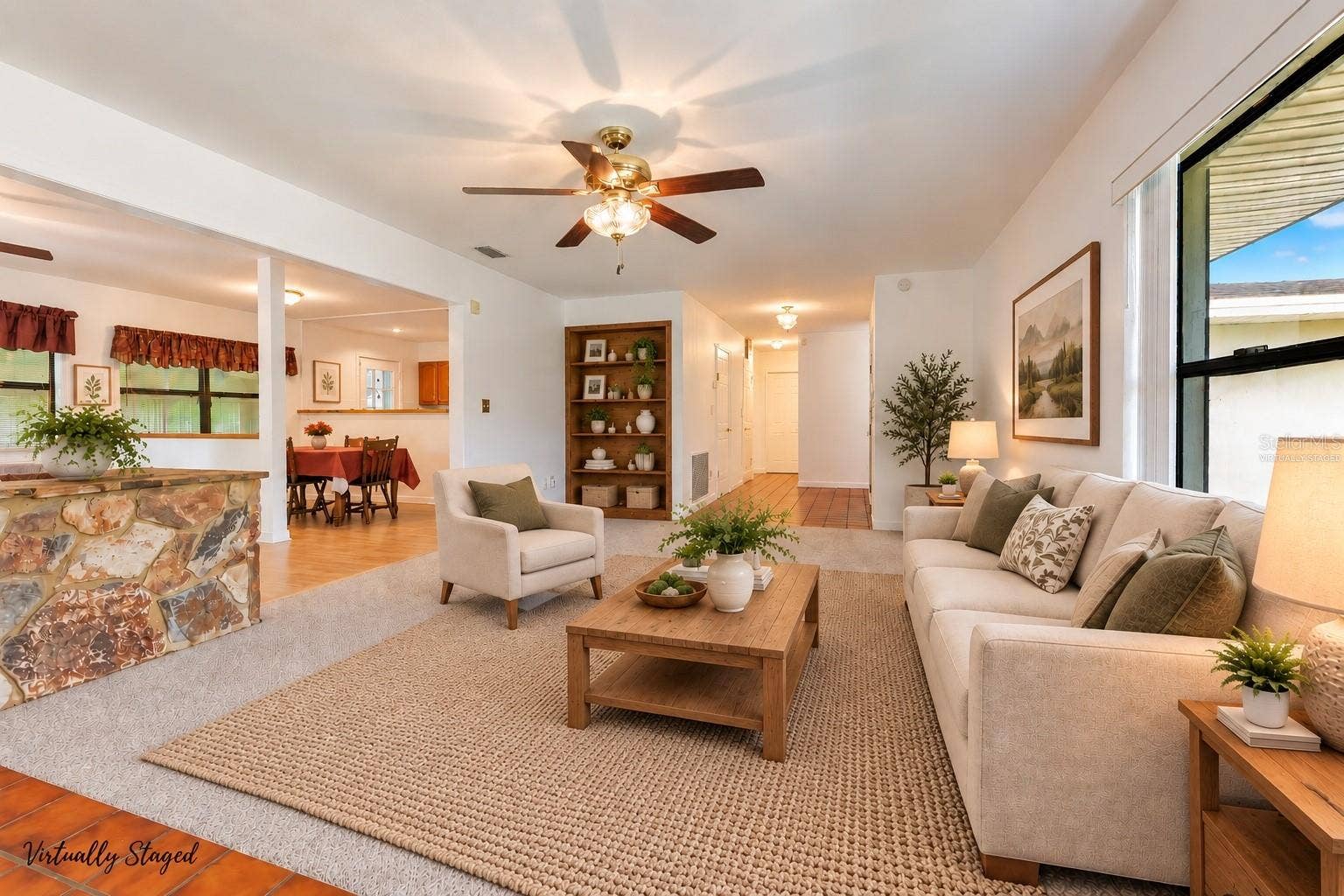 Living Room (Virtually Staged)