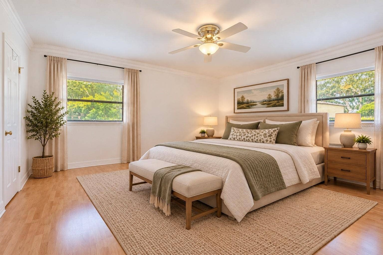 Master Bedroom (Virtually Staged)
