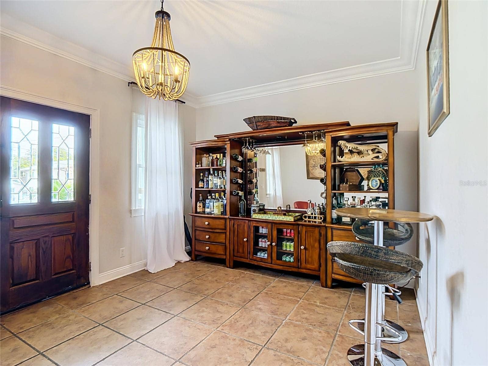 Den/Sitting area/front door