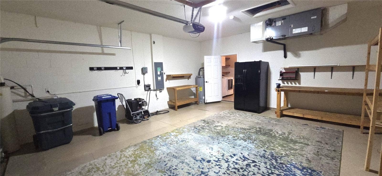 Garage-Refrigerator and Generator Convey