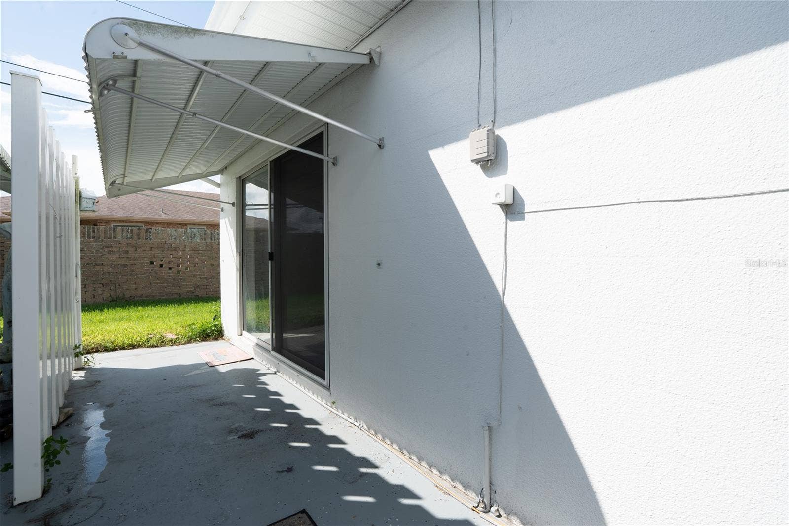 Back patio