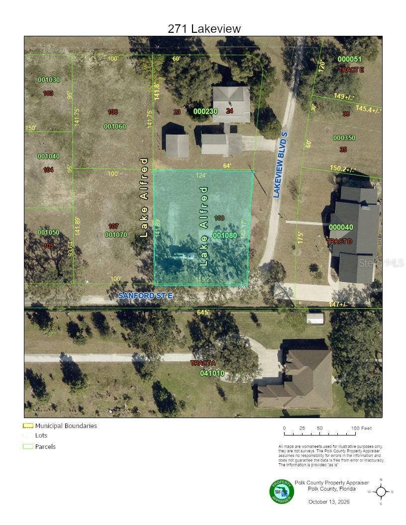 Property photo for 271 LAKEVIEW BOULEVARD, Lake Alfred, FL
