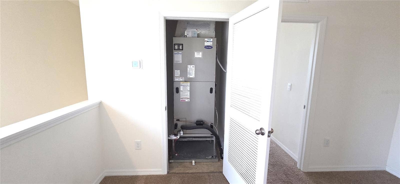 Air Handler Closet on 2nd Floor