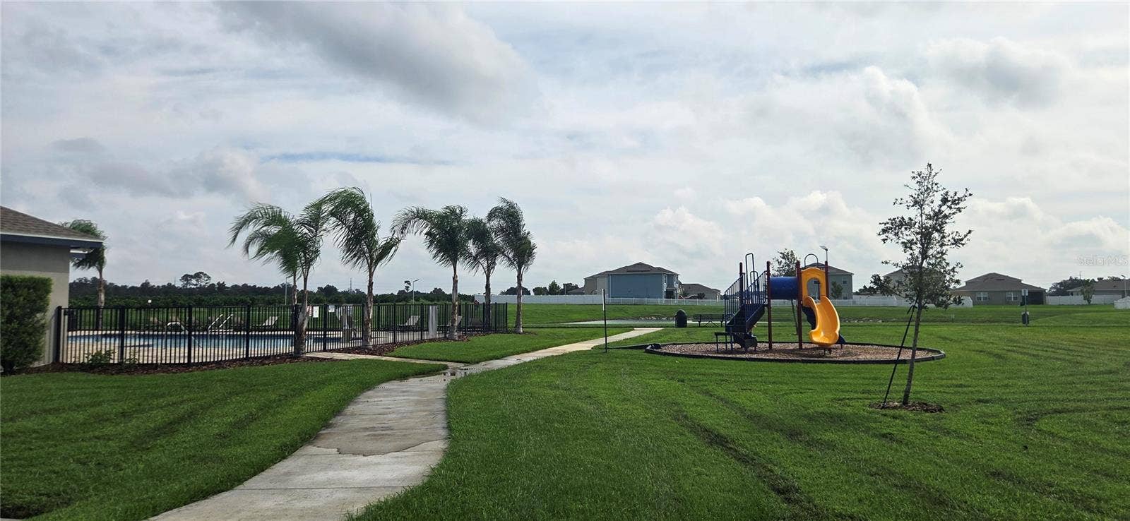 Playground and Pool
