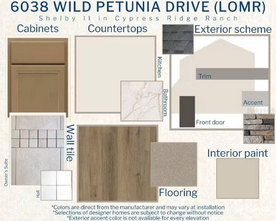 6038 WILD PETUNIA DRIVE, Wimauma, FL 33598 6038 WILD PETUNIA DRIVE, Wimauma, FL 33598