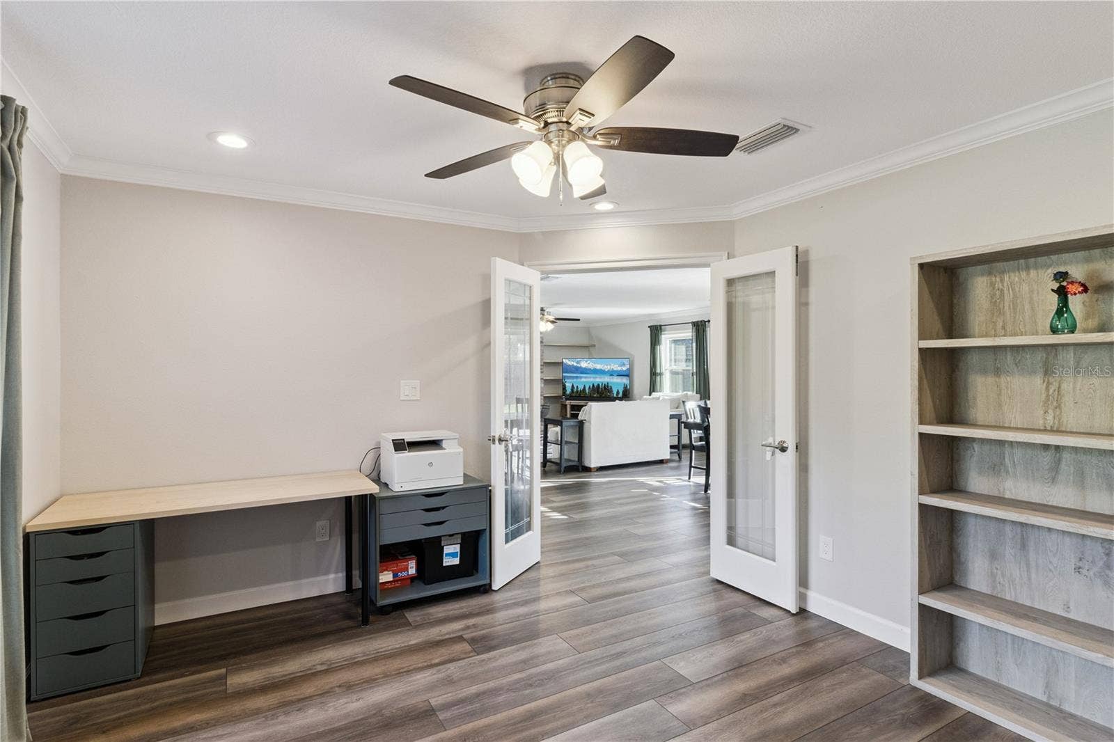 601 GREENBRIAR DRIVE, Brandon, FL 33511 Office off of living/Kitchen area.