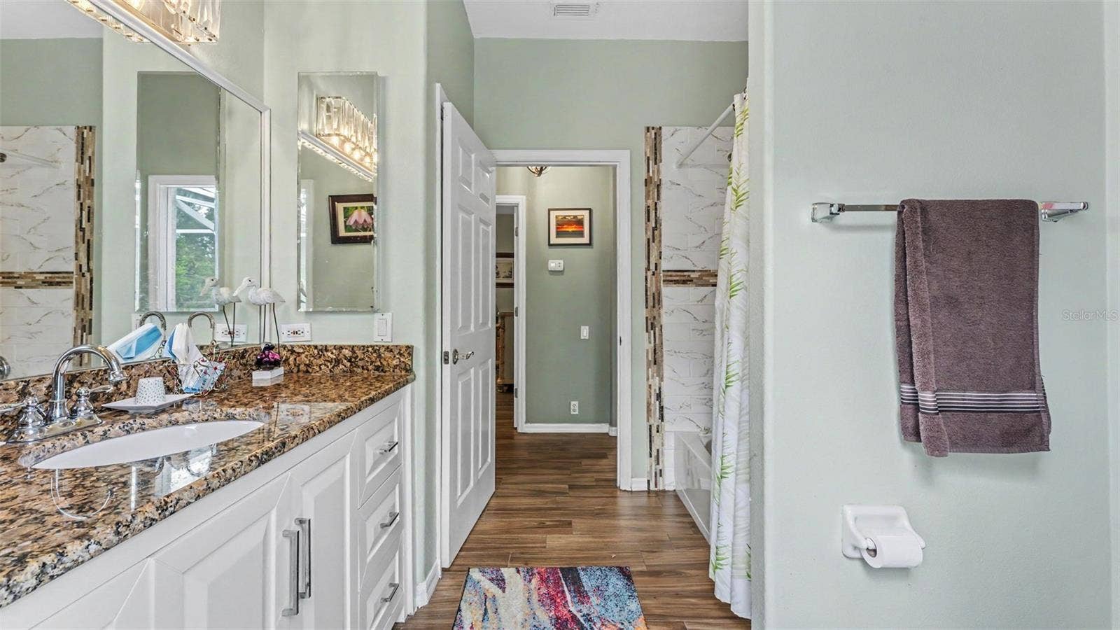 6626 ROYAL FOREST DR, Lakeland, FL 33811 Hall bathroom
