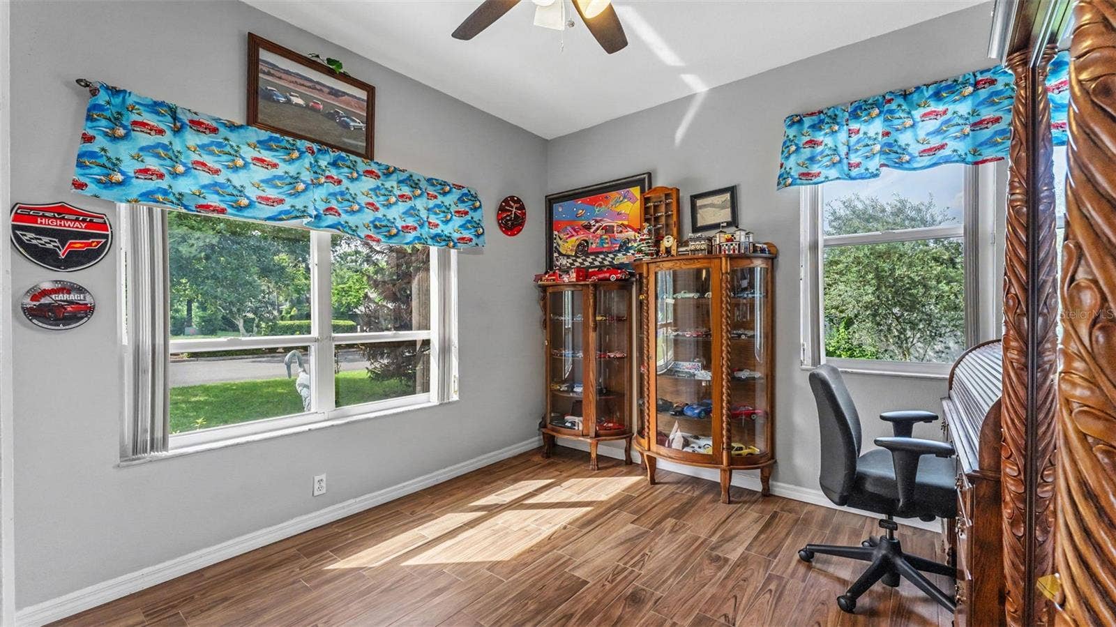 6626 ROYAL FOREST DR, Lakeland, FL 33811 2nd bedroom with closet, currently used as an office