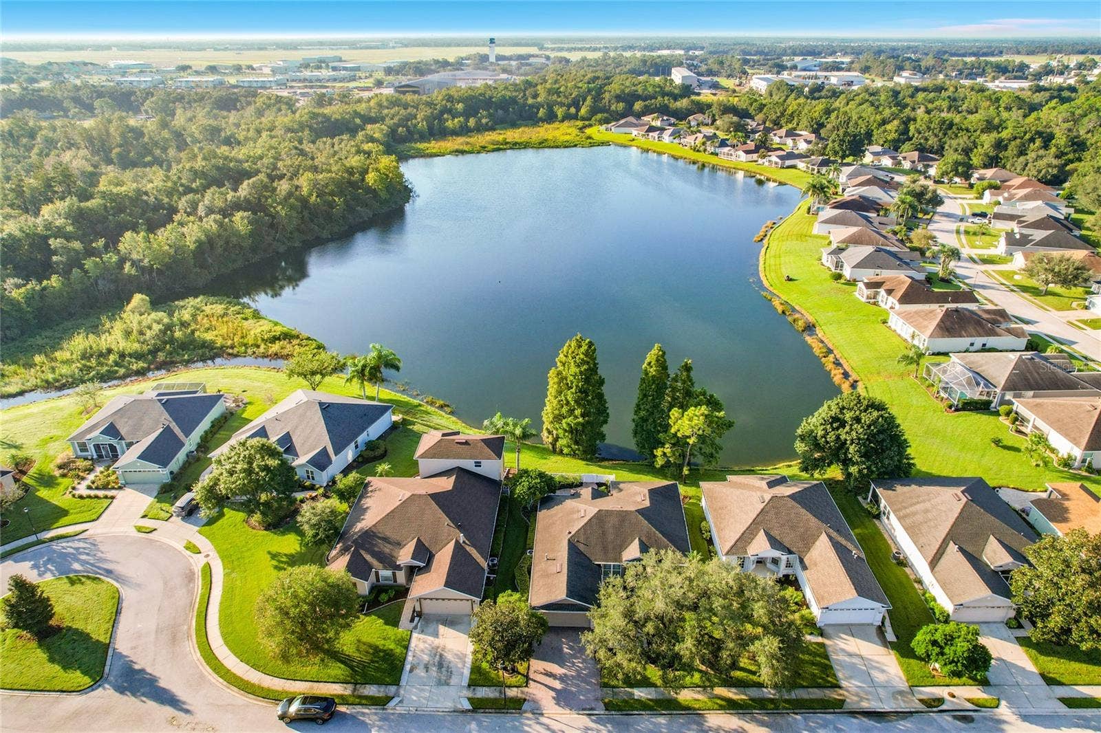 3934 WINDCHIME LANE, Lakeland, FL 33811 arial view